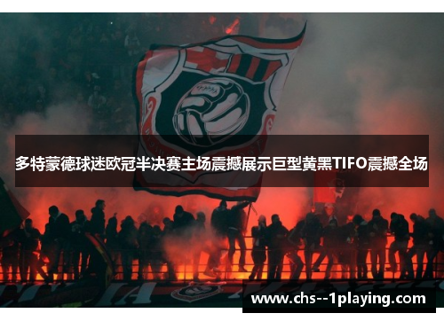 多特蒙德球迷欧冠半决赛主场震撼展示巨型黄黑TIFO震撼全场